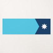 ミネソタ州旗 ヨガマット (正面(横))