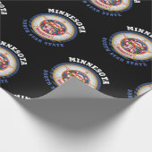 ミネソタ州旗 ラッピングペーパー (角)