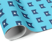 ミネソタ州旗 ラッピングペーパー (ロールコーナー)