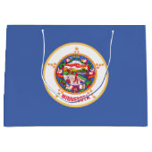 ミネソタ州旗 ラージペーパーバッグ (正面)