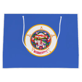 ミネソタ州旗 ラージペーパーバッグ