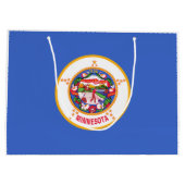 ミネソタ州旗 ラージペーパーバッグ (裏面)