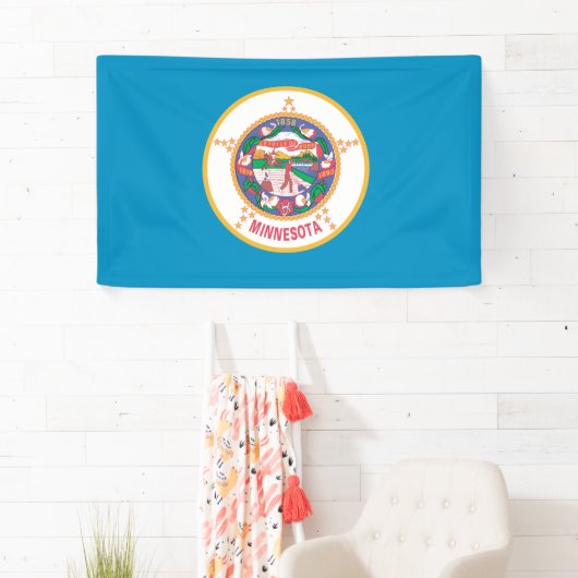 ミネソタ州旗 – 横断幕 (インサイチュ)