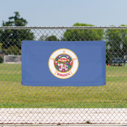 ミネソタ州旗 横断幕 (インサイチュ)