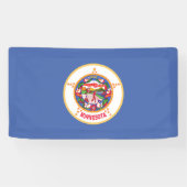 ミネソタ州旗 横断幕 (横)