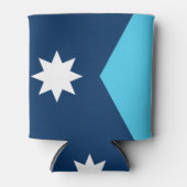 ミネソタ州旗 缶クーラー (正面)