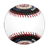 ミネソタ州旗 野球ボール (裏面)