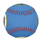 ミネソタ州旗 野球ボール (正面)