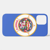 ミネソタ州旗 Case-Mate iPhoneケース (裏面 (横))