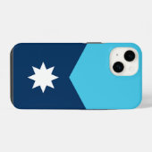 ミネソタ州旗 iPhoneケース (裏面横)