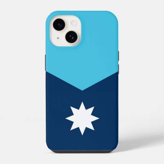 ミネソタ州旗 iPhoneケース (裏面)