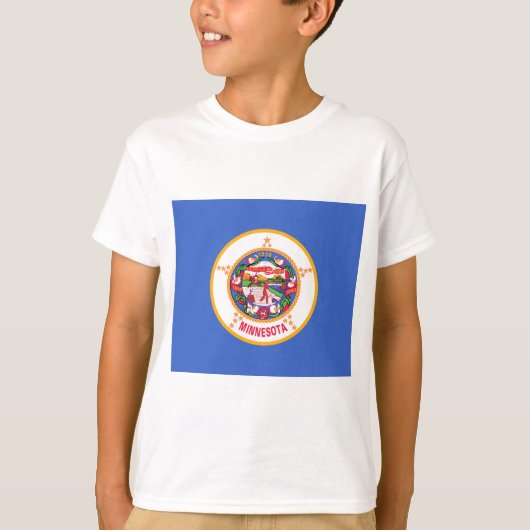 ミネソタ州旗 Tシャツ (正面)
