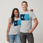 ミネソタ州旗 Tシャツ (ユニセックス)