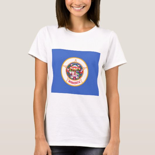 ミネソタ州旗 Tシャツ (正面)