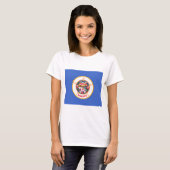 ミネソタ州旗 Tシャツ (正面フル)