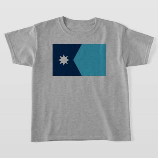 ミネソタ州旗 Tシャツ (レイダウン)
