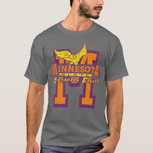 ミネソタ州立大学スクリーミングイーグルスコーチ Tシャツ (正面)
