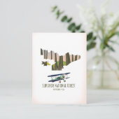 ミネソタ州立森林ヴィンテージ地図 ポストカード (スタンド正面)