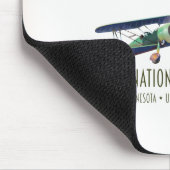 ミネソタ州立森林ヴィンテージ地図 マウスパッド (コーナー)