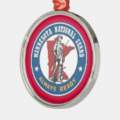 ミネソタ州警備隊クリスマスオーナメント メタルオーナメント (左)