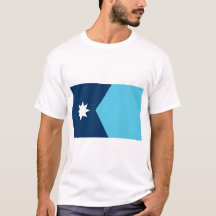 ミネソタ州（アメリカ）の旗のTシャツ