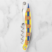 ミネソタ州，セントポールウェイター国旗 ソムリエナイフ (正面)