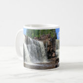 ミネソタ州,ノースショア,グースベリー滝 コーヒーマグカップ (正面左)