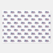 ミネソタ州、50州、リバティ・ベル ラッピングペーパーシート (正面)