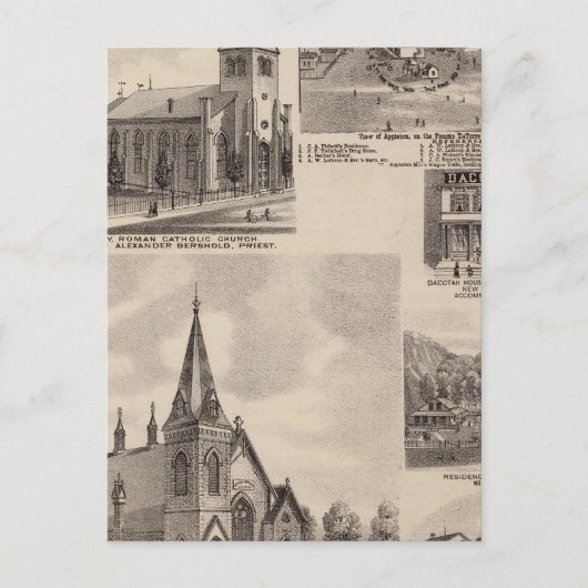 ミネソタ州Union Presbyterian ポストカード (正面)