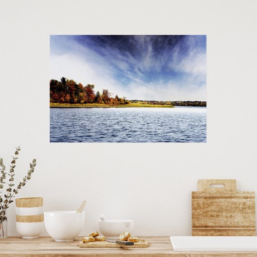 ミネソタ湖 ポスター (キッチン)