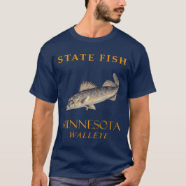 ミネソタ準州 フィッシュ ザ ウォリーアイ Tシャツ