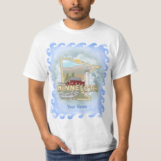 ミネソタ灯台Tシャツ Tシャツ (正面)
