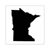 ミネソタ無地のラバーアートスタンプ ラバースタンプ (インプリント)