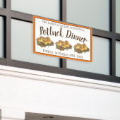 ミネソタ熱い皿タートカセロールポトラック 横断幕 (ビルの外側)