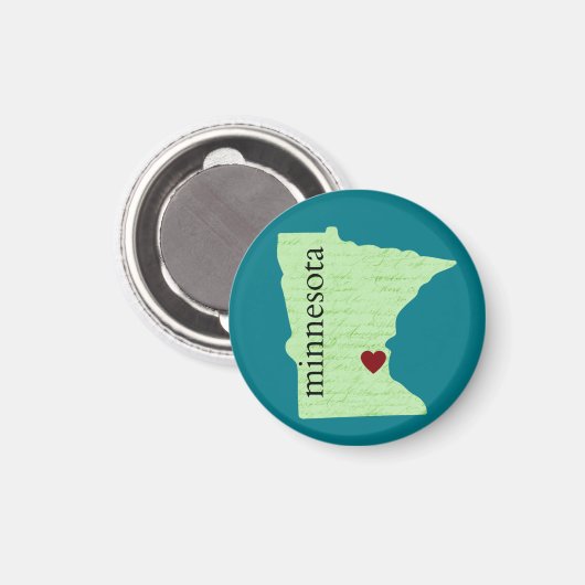 ミネソタ磁石 マグネット (正面/裏面)