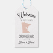 ミネソタ結婚の色へようこそ!! ギフトタグ (正面)