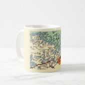 ミネソタ縁どクレイクスマグ コーヒーマグカップ (正面左)