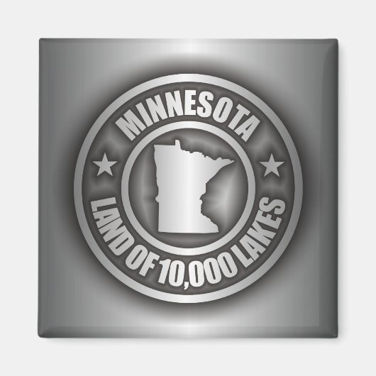 「ミネソタ鋼」磁石 マグネット (正面)