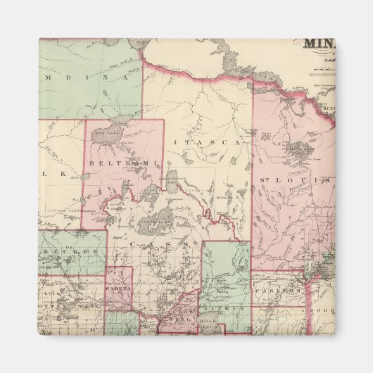 ミネソタ5 マグネット (正面)