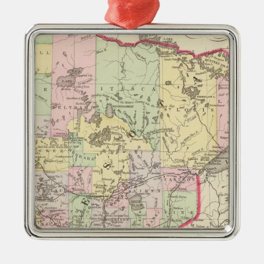 ミネソタ6 メタルオーナメント (正面)