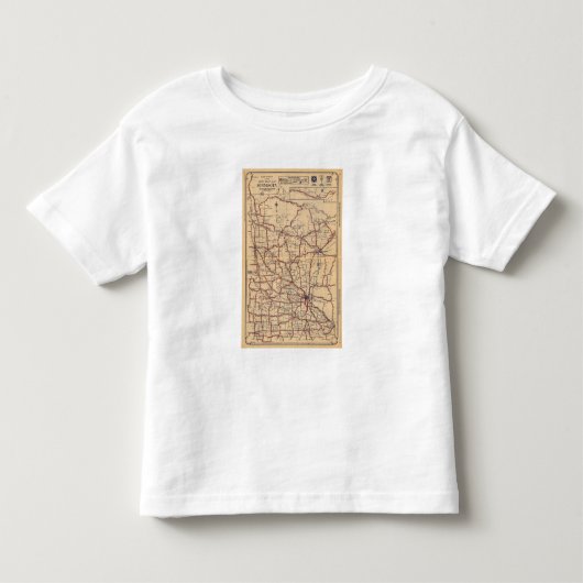 ミネソタ8 トドラーTシャツ (正面)