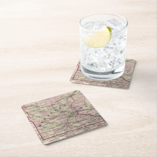 ミネソタ9 スクエアペーパーコースター (インサイチュ)