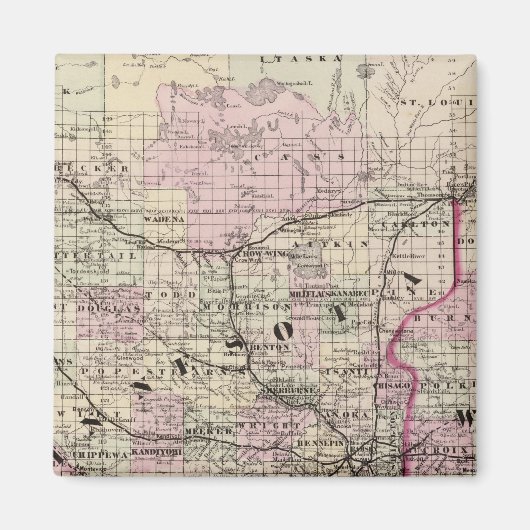 ミネソタ9 マグネット (正面)