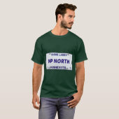 ミネソタ・アップノース ステッカー Tシャツ (正面フル)