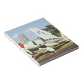 ミネソタ・ウィングCAFのホーカーシーフューリー ノートパッド (アングル)