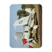 ミネソタ・ウィングCAFのホーカーシーフューリー マグネット (縦)