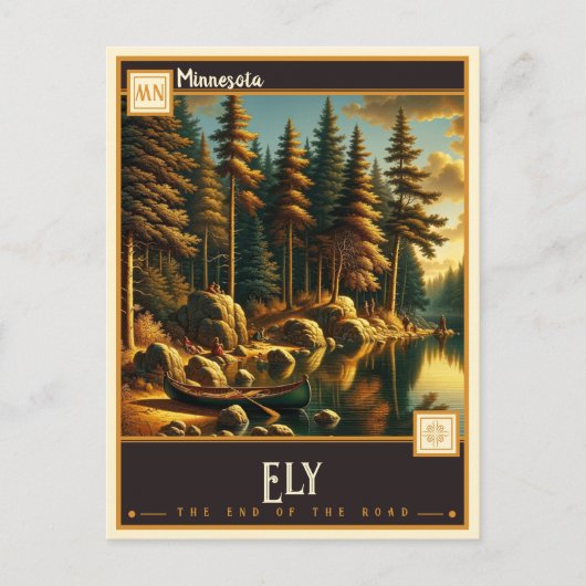 ミネソタ・エリー |ヴィンテージ ポストカード (正面)