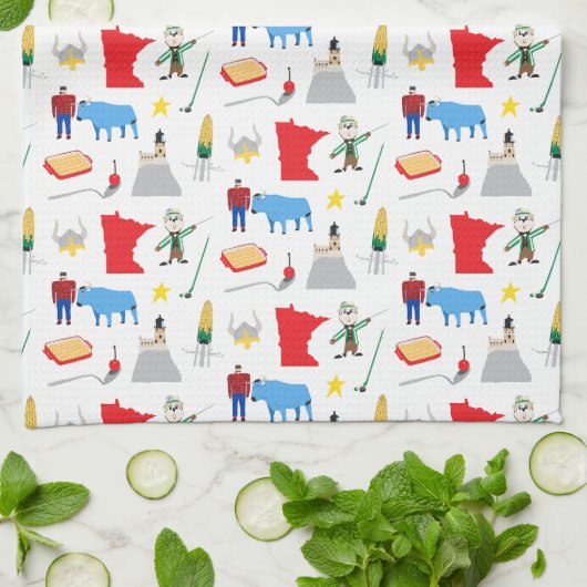 ミネソタ キッチンタオル (折り畳み)