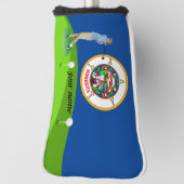 ミネソタ ゴルフヘッドカバー (回転90)