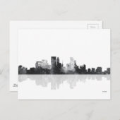 ミネソタ・スカイライン・ミネアポリス ポストカード (正面/裏面)